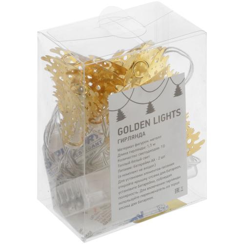 Светодиодная гирлянда Golden Lights; - купить именные сувениры в Воронеже