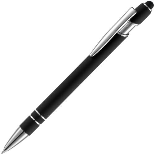 Ручка шариковая Pointer Soft Touch со стилусом; - купить бизнесс-сувениры в Воронеже