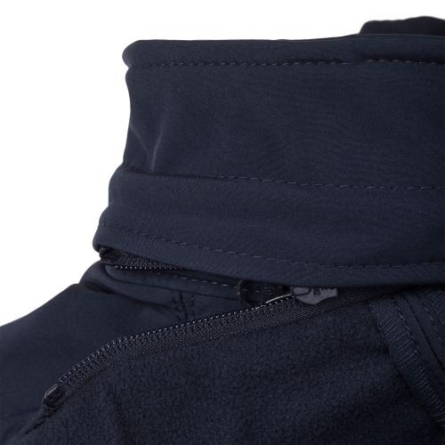 Куртка мужская Hooded Softshell темно-синяя; - купить именные сувениры в Воронеже