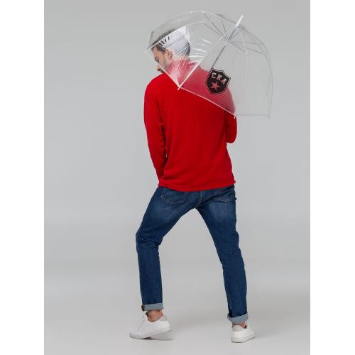 Прозрачный зонт-трость «СКА»; - купить подарки с логотипом в Воронеже