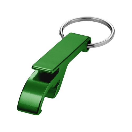 Брелок-открывалка Tao из переработанного алюминия - Зеленый; - купить бизнесс-сувениры в Воронеже