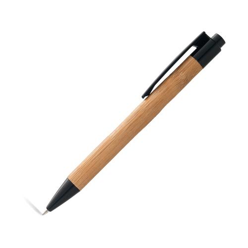 Ручка шариковая Borneo из бамбука, черный; - купить бизнесс-сувениры в Воронеже