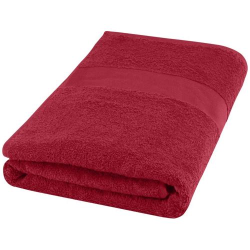 Хлопковое полотенце для ванной Amelia 70x140 см плотностью 450 г/м2, красный
