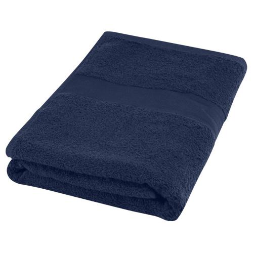 Хлопковое полотенце для ванной Amelia 70x140 см плотностью 450 г/м2, темно-синий