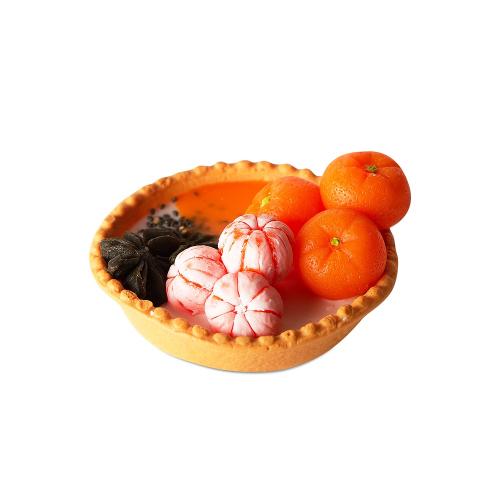 Мыло ручной работы Тарталетка с мандаринами; - купить бизнесс-сувениры в Воронеже