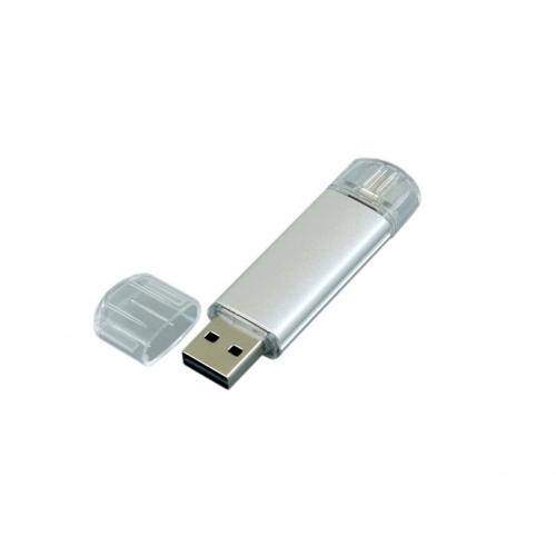 USB-флешка на 16 Гб.c дополнительным разъемом Micro USB; - купить необычные сувениры в Воронеже
