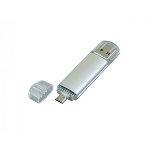 USB-флешка на 16 Гб.c дополнительным разъемом Micro USB; - купить необычные подарки в Воронеже