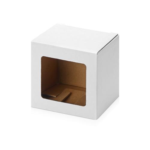 Коробка для кружки с окном, 11,2х9,4х10,7 см.; - купить бизнесс-сувениры в Воронеже