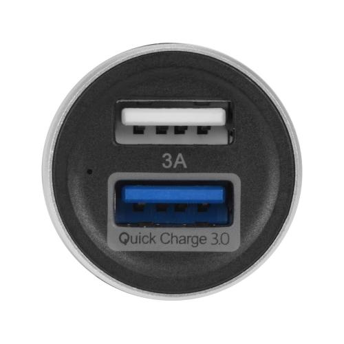 Адаптер автомобильный USB с функцией быстрой зарядки QC 3.0 TraffIQ; - купить необычные сувениры в Воронеже