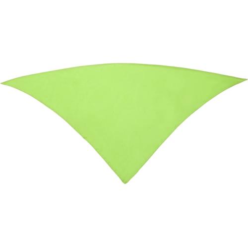 Шейный платок FESTERO треугольной формы, зеленое яблоко