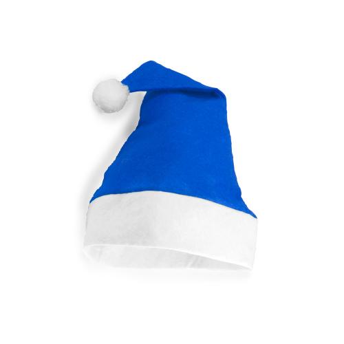 Рождественская шапка SANTA, королевский синий