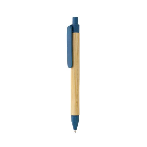 Ручка с корпусом из переработанной бумаги FSC® - синий;