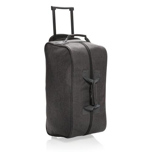 Дорожная сумка на колесах Basic - темно-серый;