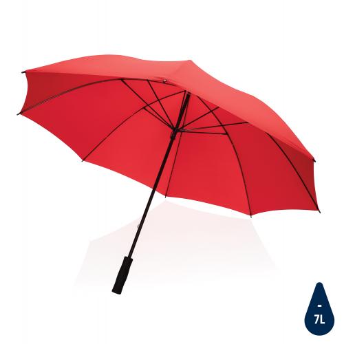 Зонт-антишторм Impact из RPET AWARE™, d130 см - красный;