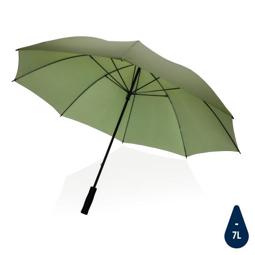 Зонт-антишторм Impact из RPET AWARE™, d130 см - зеленый;