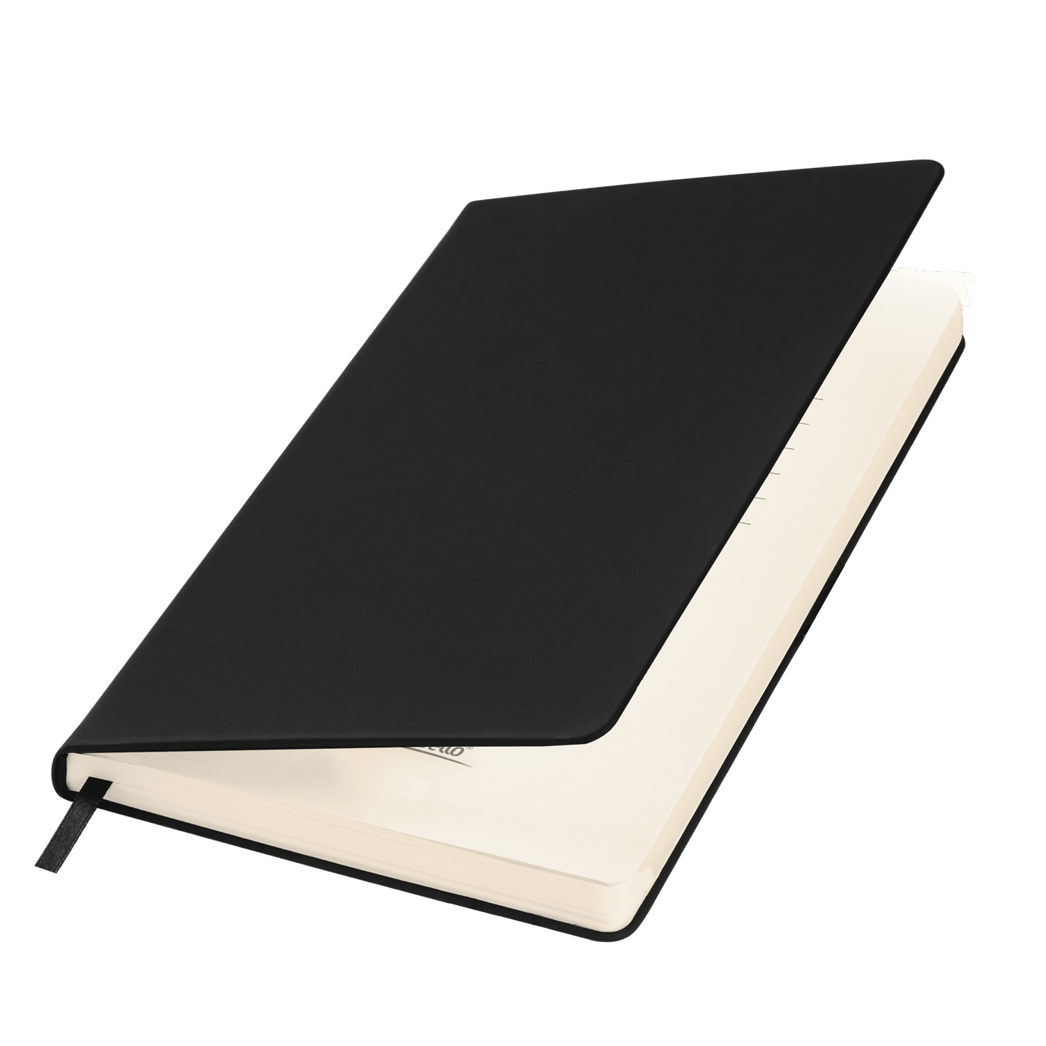 Ежедневник Альфа Битубук (Alpha BtoBook) недатированный, черный (без резинки, без упаковки, без стикера)