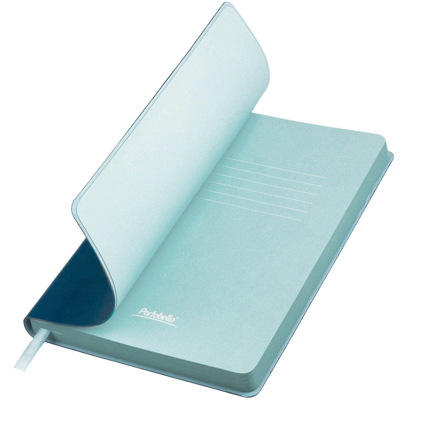 Ежедневник Латте (Latte NEW) недатированный, синий/голубой (без упаковки, без стикера)