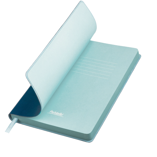 Ежедневник Латте (Latte NEW) недатированный, синий/голубой (без упаковки, без стикера)