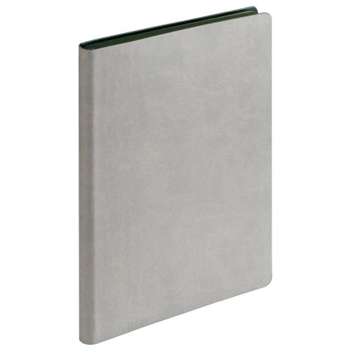 Ежедневник Latte NEW недатированный, серый/зеленый ; - купить необычные сувениры в Воронеже