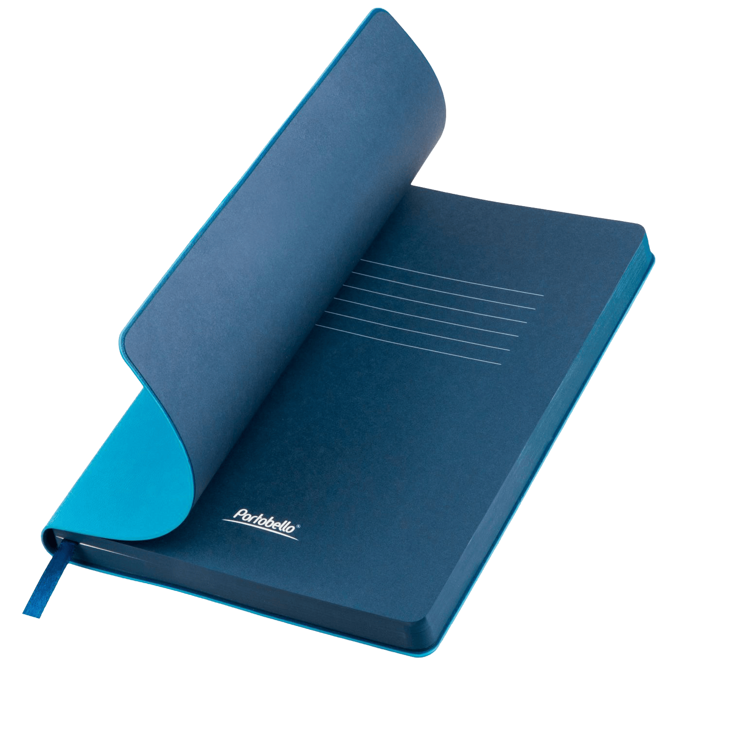 Ежедневник Латте (Latte NEW) недатированный, голубой/синий (без упаковки, без стикера)