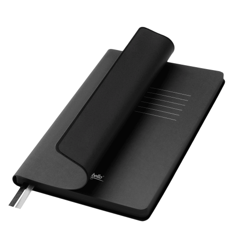 Ежедневник Мун Ривер (Moon River) недатированный, черный ; - купить бизнесс-сувениры в Воронеже