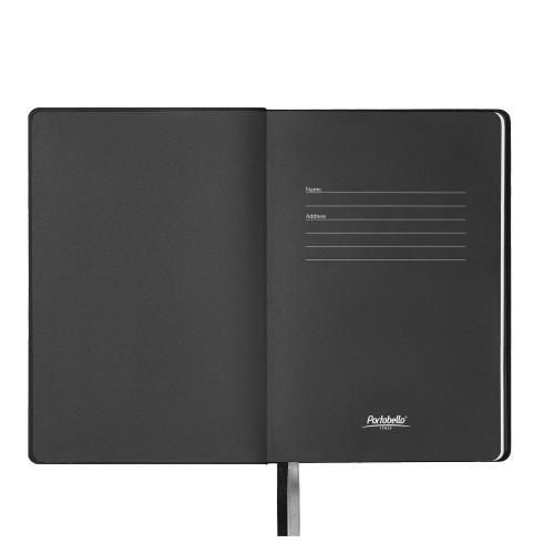 Ежедневник Мун Ривер (Moon River) недатированный, черный ; - купить подарки с логотипом в Воронеже