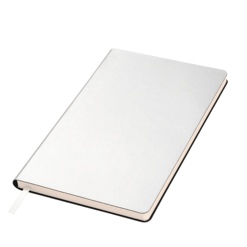 Ежедневник Spark недатированный, серебряный ; - купить именные сувениры в Воронеже