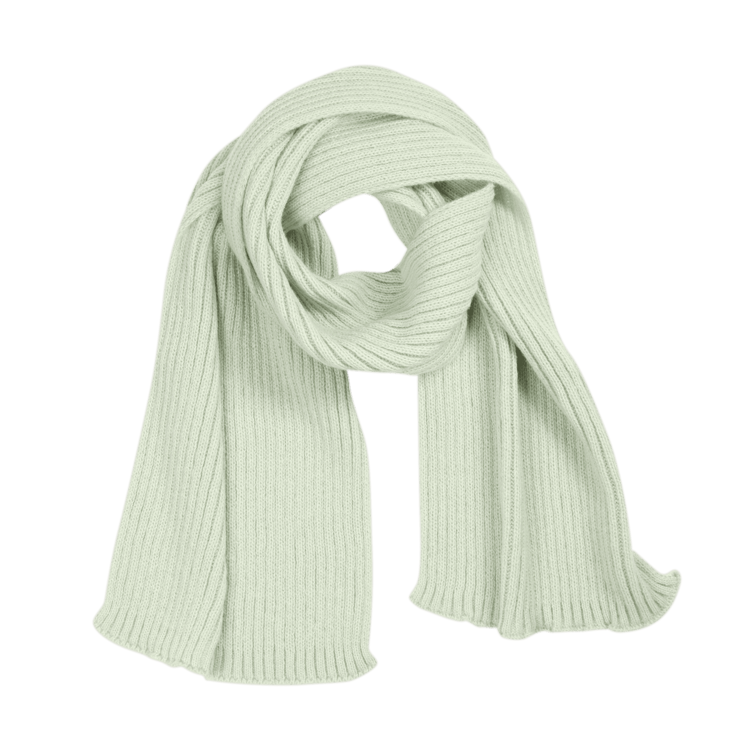 Шарф Форгес (Forges) вязаный, салатовый