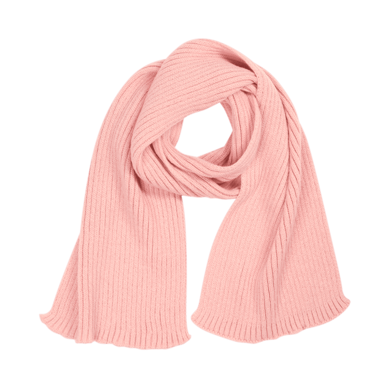Шарф Форгес (Forges) вязаный, розовый