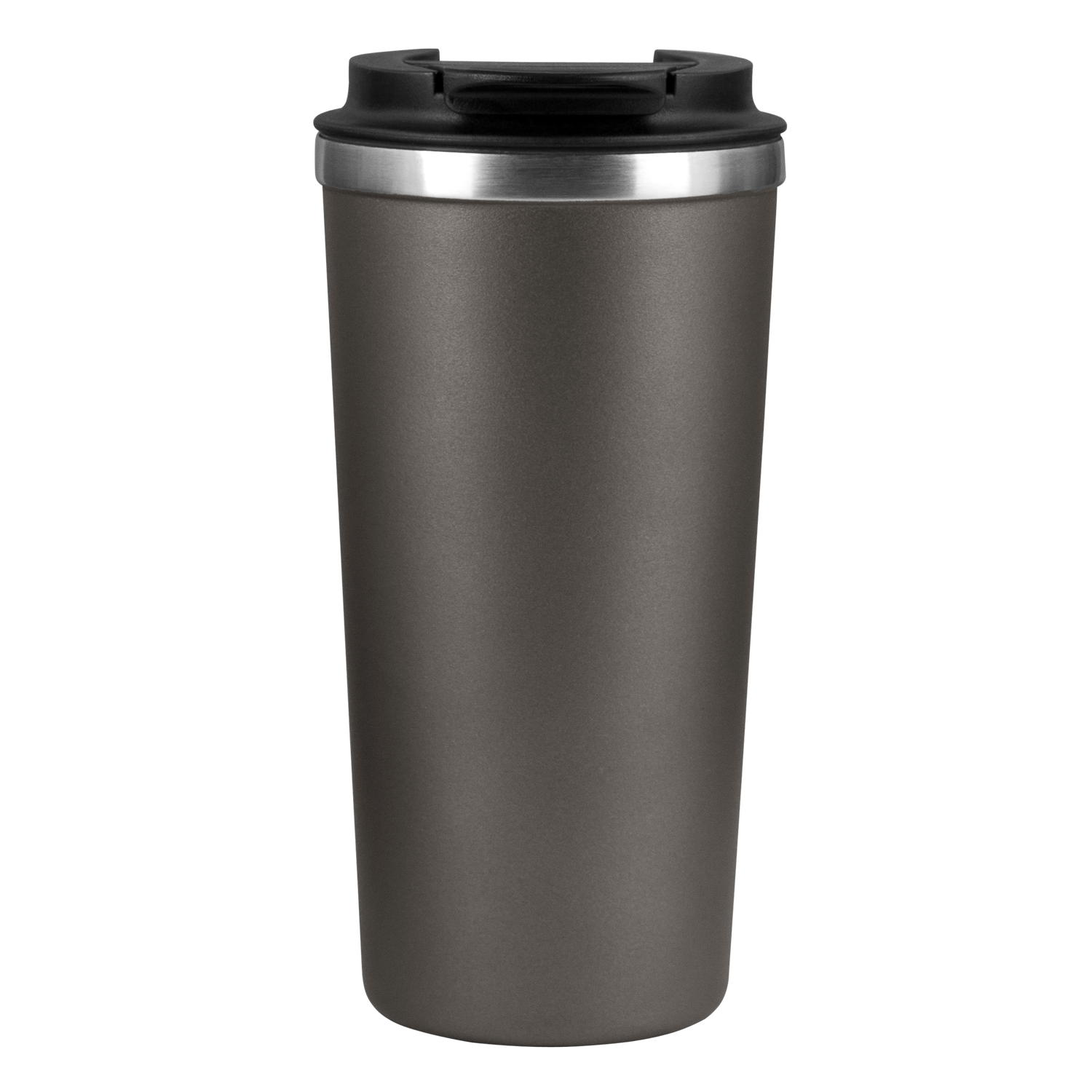 Термокружка вакуумная Палермо (Palermo), серая, матовая поверхность