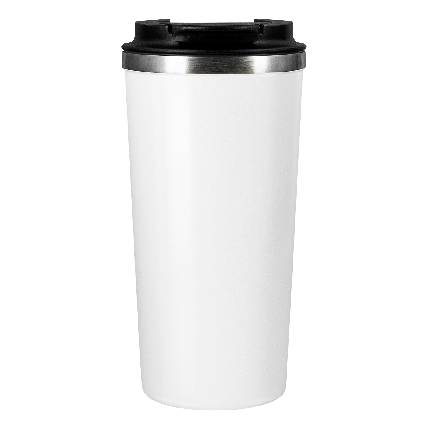 Термокружка вакуумная Палермо (Palermo), белая, гладкое покрытие