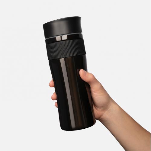 Термокружка вакуумная Поло ; - купить подарки с логотипом в Воронеже