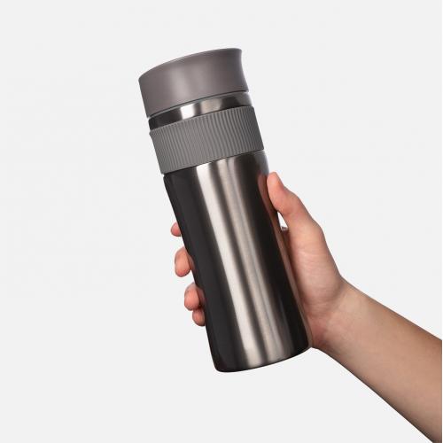 Термокружка вакуумная Поло ; - купить подарки с логотипом в Воронеже