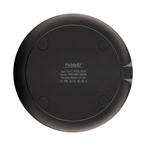 Беспроводное зарядное устройство 15W Volta; - купить подарки с логотипом в Воронеже