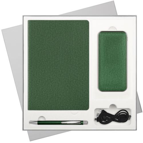 Подарочный набор Portobello/Tweed зеленый ; - купить бизнесс-сувениры в Воронеже