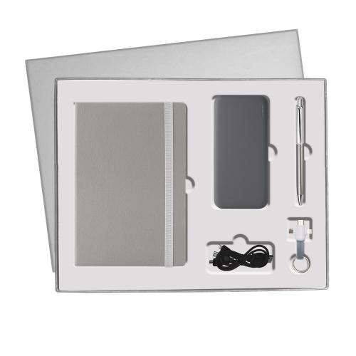 Подарочный набор Marseille ST BtoBook, серый ; - купить бизнесс-сувениры в Воронеже