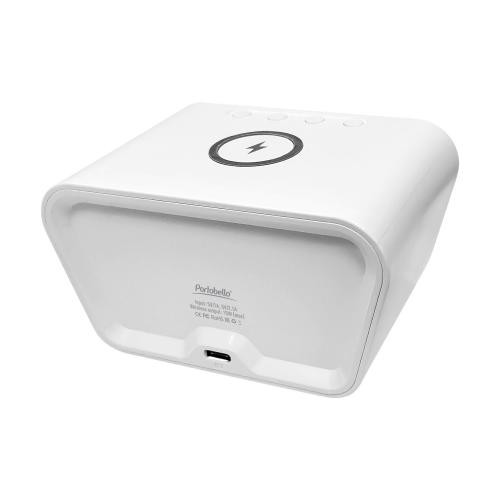 Настольные часы 5в1 с беспроводной зарядкой 15W Tempo; - купить необычные сувениры в Воронеже