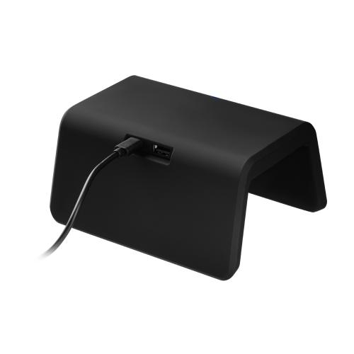 Зарядная станция с часами 15W Флейм ; - купить подарки с логотипом в Воронеже