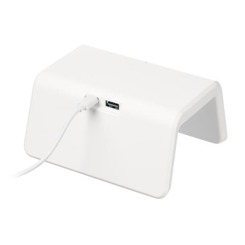 Зарядная станция с часами 15W Флейм ; - купить подарки с логотипом в Воронеже