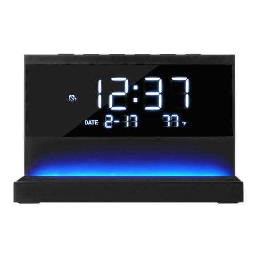 Зарядная станция с часами 15W Глори ; - купить необычные подарки в Воронеже