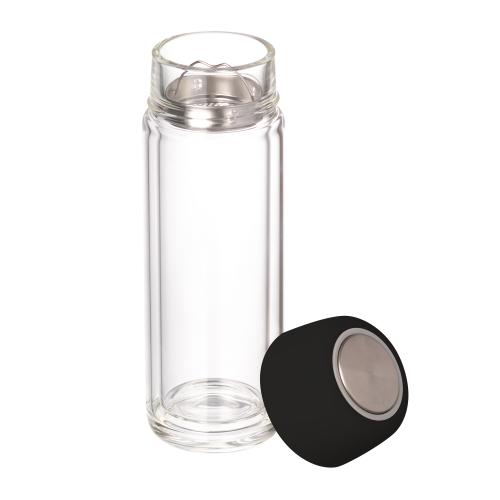 Бутылка стеклянная с двойными стенками Bianca; - купить необычные сувениры в Воронеже