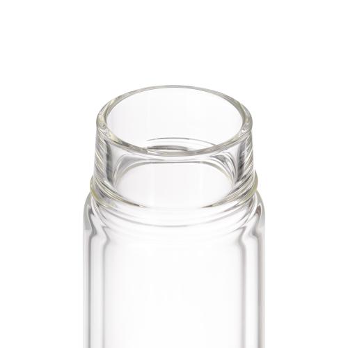 Бутылка стеклянная с двойными стенками Bianca; - купить подарки с логотипом в Воронеже