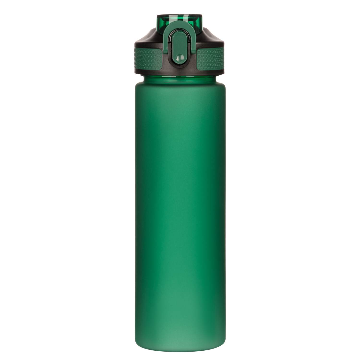 Бутылка для воды Flip, темно-зеленая (ТОЛЬКО ПОД ПОЛНУЮ ЗАПЕЧАТКУ)