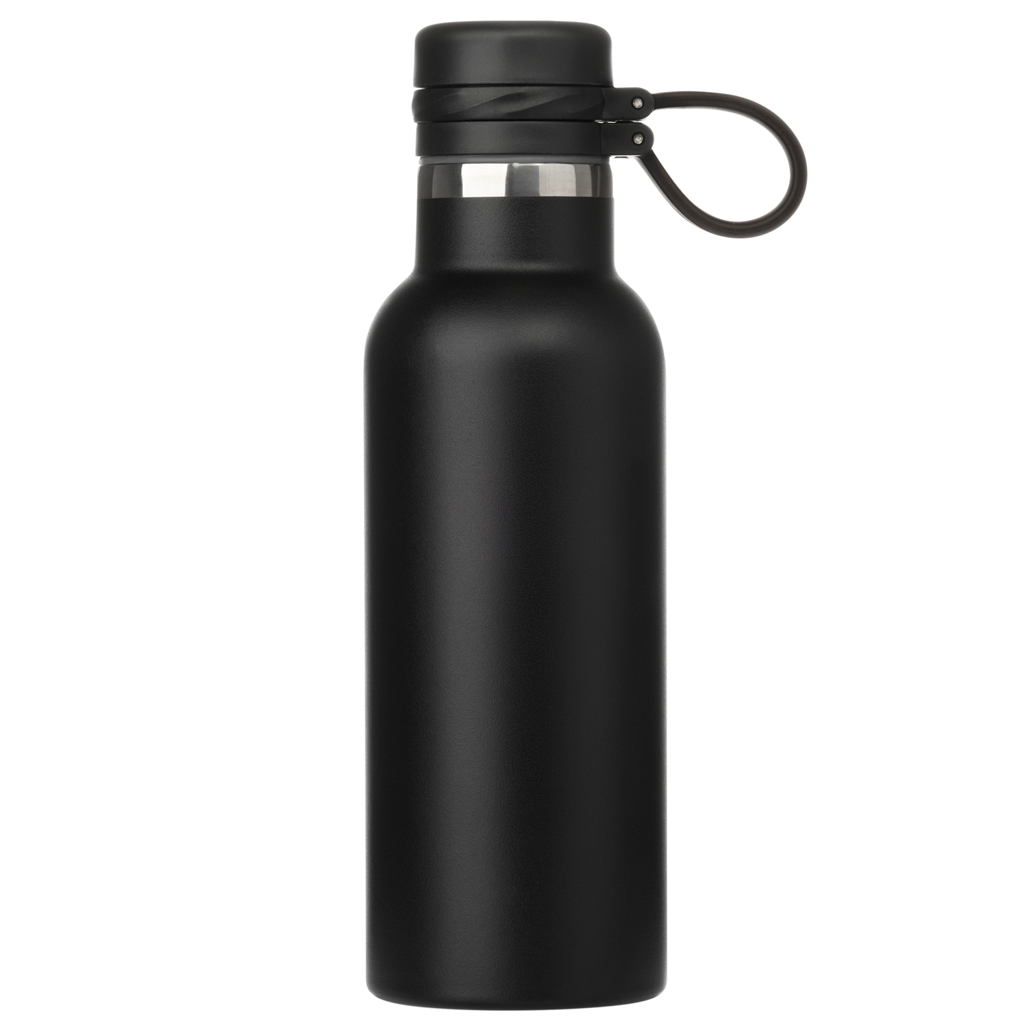 Термобутылка вакуумная герметичная Modena, черная