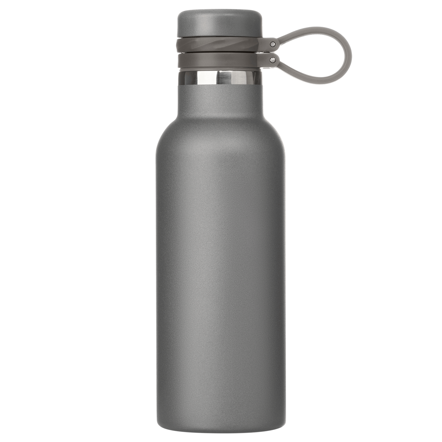 Термобутылка вакуумная герметичная Модена (Modena), серая