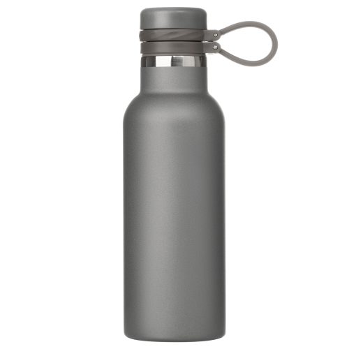 Термобутылка вакуумная герметичная Модена (Modena), серая