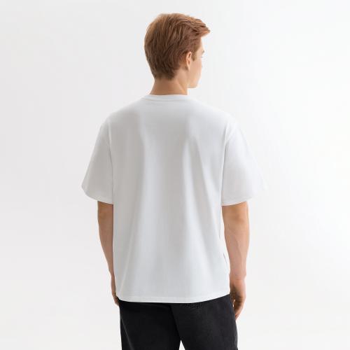 Футболка унисекс Раст (Rust), 240 гр., белая ; - купить именные сувениры в Воронеже