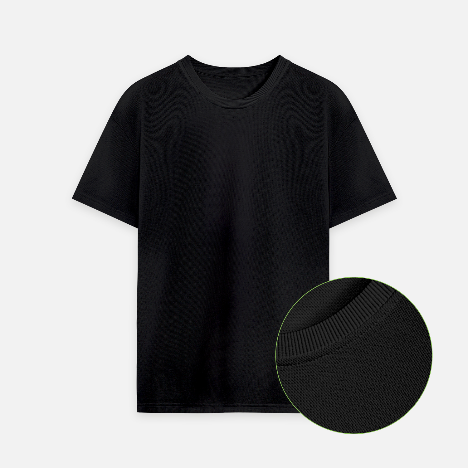 Футболка унисекс премиум AURA, черный