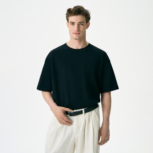 Футболка унисекс премиум Аура (Aura), 100% хлопок 200гр. черный, размер 3XL/4XL