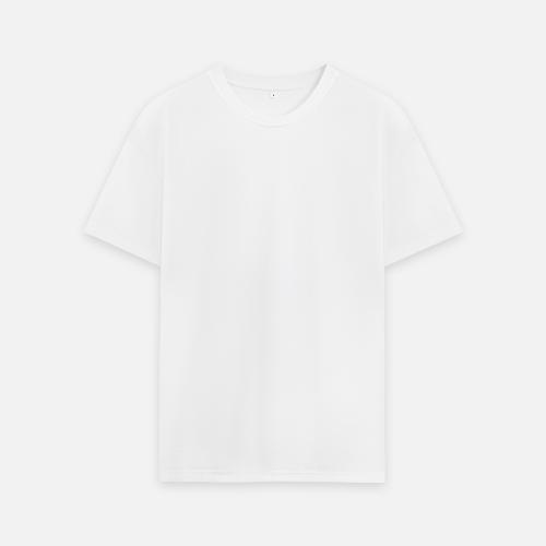 Футболка унисекс премиум Аура (Aura), 100% хлопок 200гр. белый, размер M/L